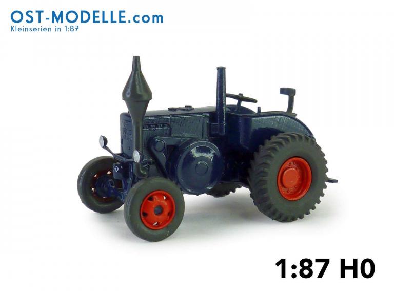 Traktor Ursus C45 (Lanz) Straßenbereifung (Gummi) dunkelblau